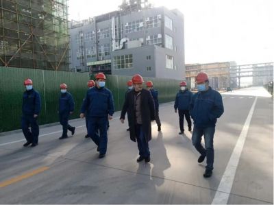 k8凯发天生赢家医药董事长邱家军视察指导山东k8凯发天生赢家药业项目建设